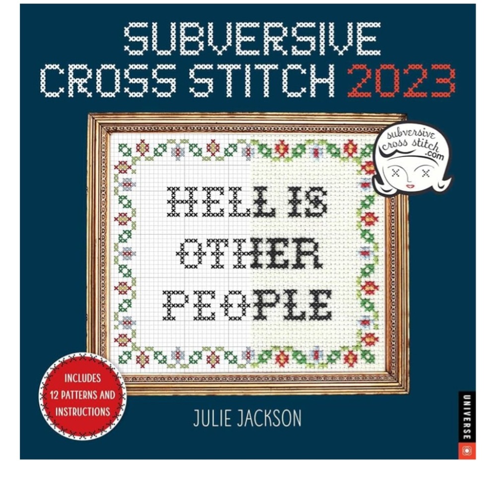 Subversive Cross Stitch 2023 Calendar Kit